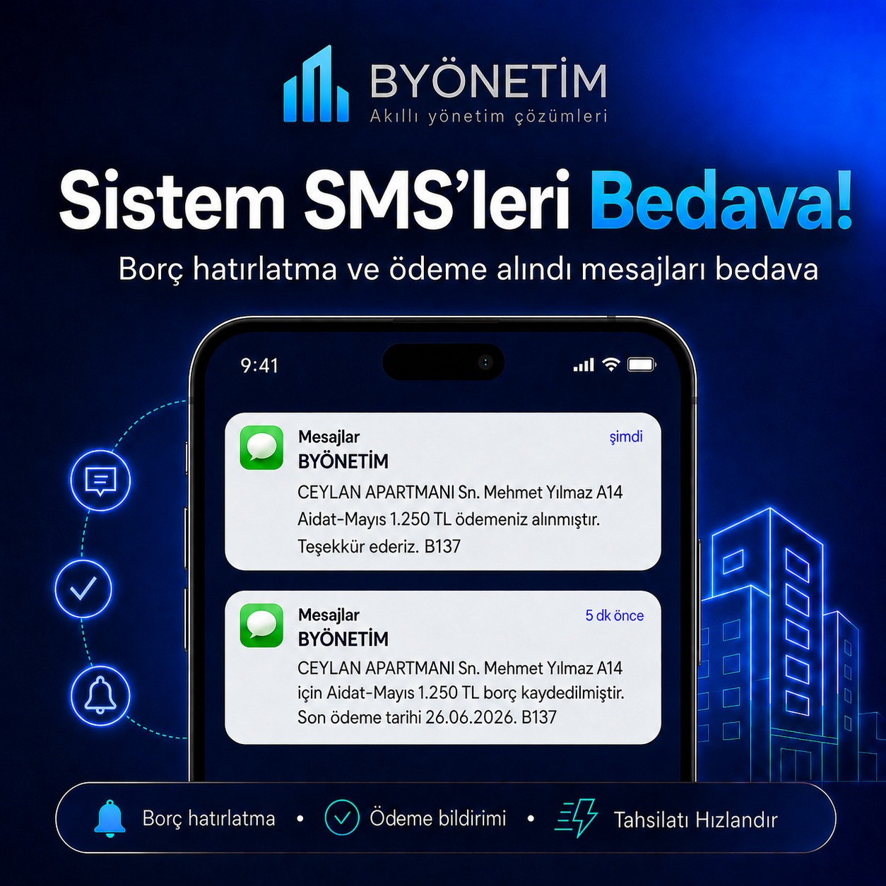 BYönetim — Site ve apartman yönetim yazılımı